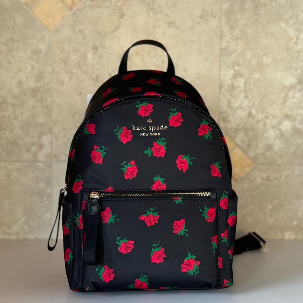 Kate Spade New York Chelsea Medium Backpack Rose … - image 1